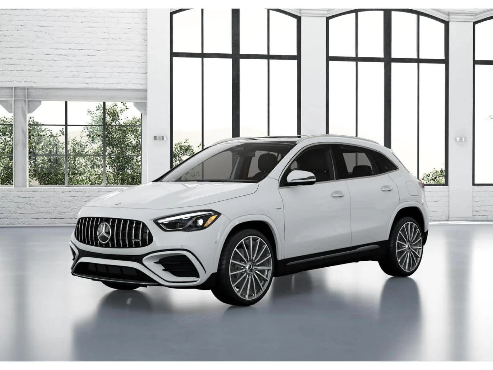 New 2025 Polar White Mercedes-Benz AMG® GLA 35 image 38