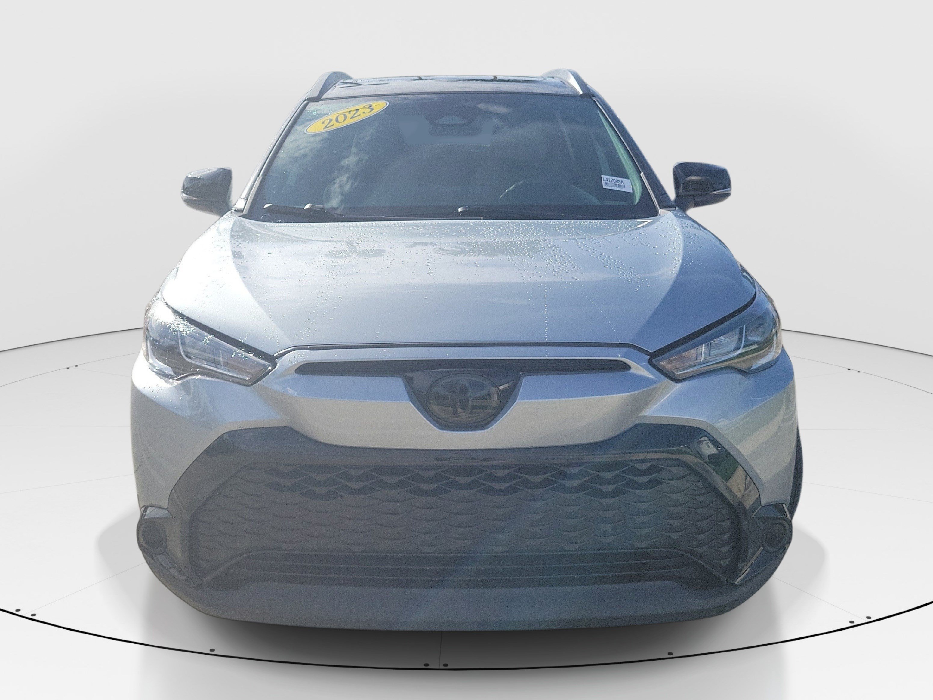 Used 2023 Jet Black Toyota Hybrid SE image 2