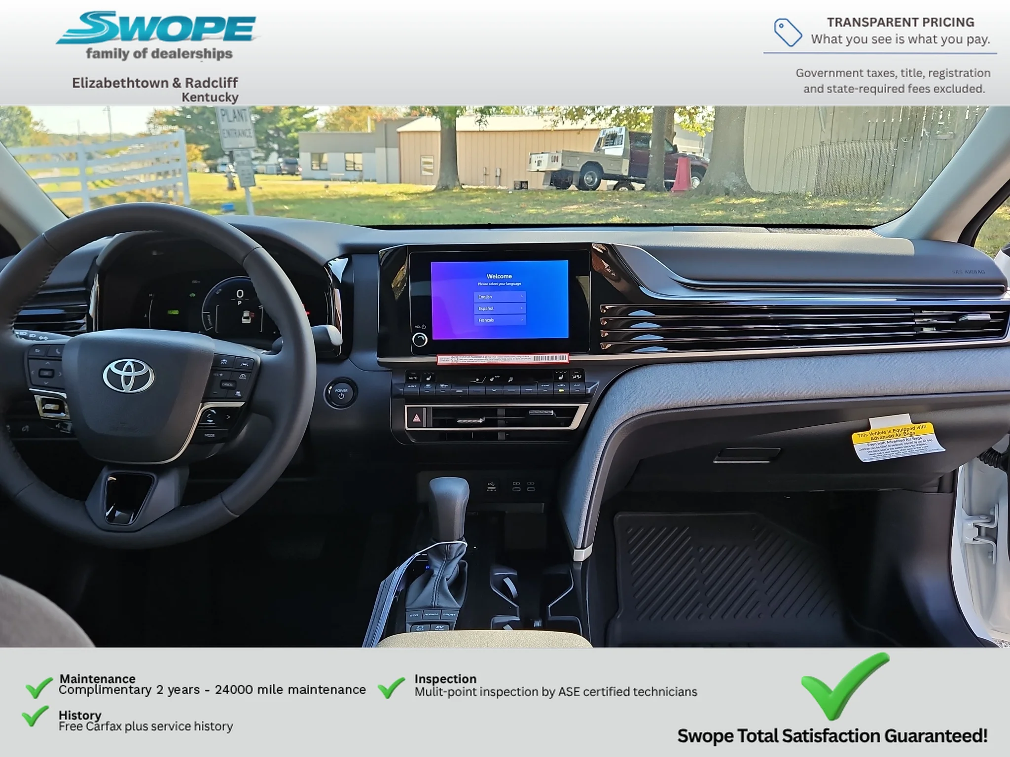 New 2027 Ice Cap Toyota LE image 17