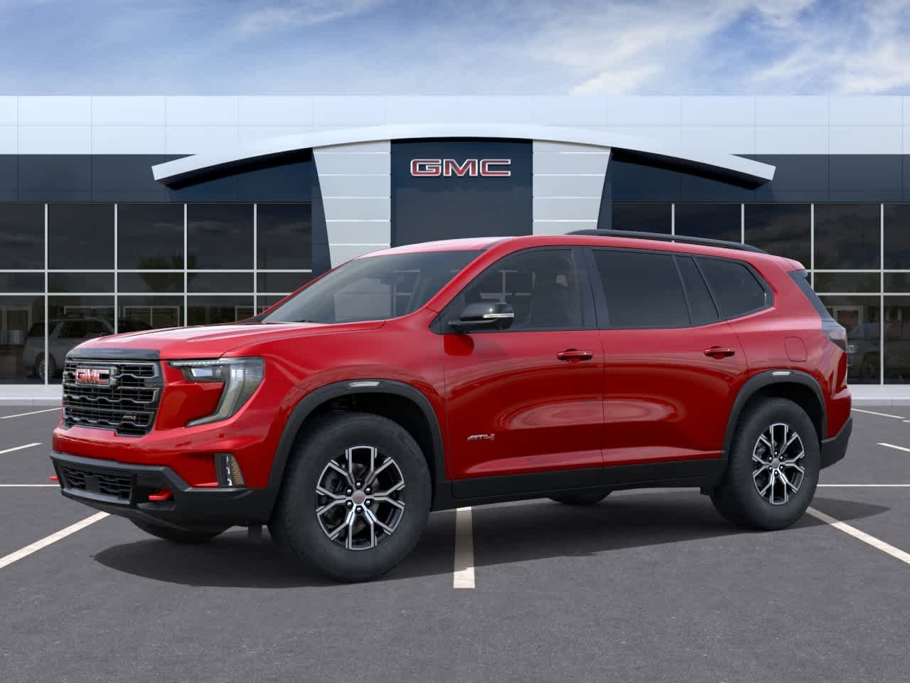 New 2026 Volcanic Red Tintcoat GMC AT4 image 2
