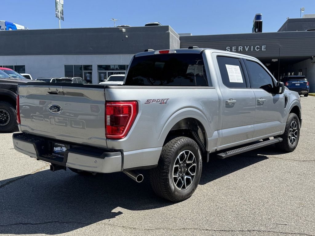Used 2023 Silver Metallic Ford XLT image 6