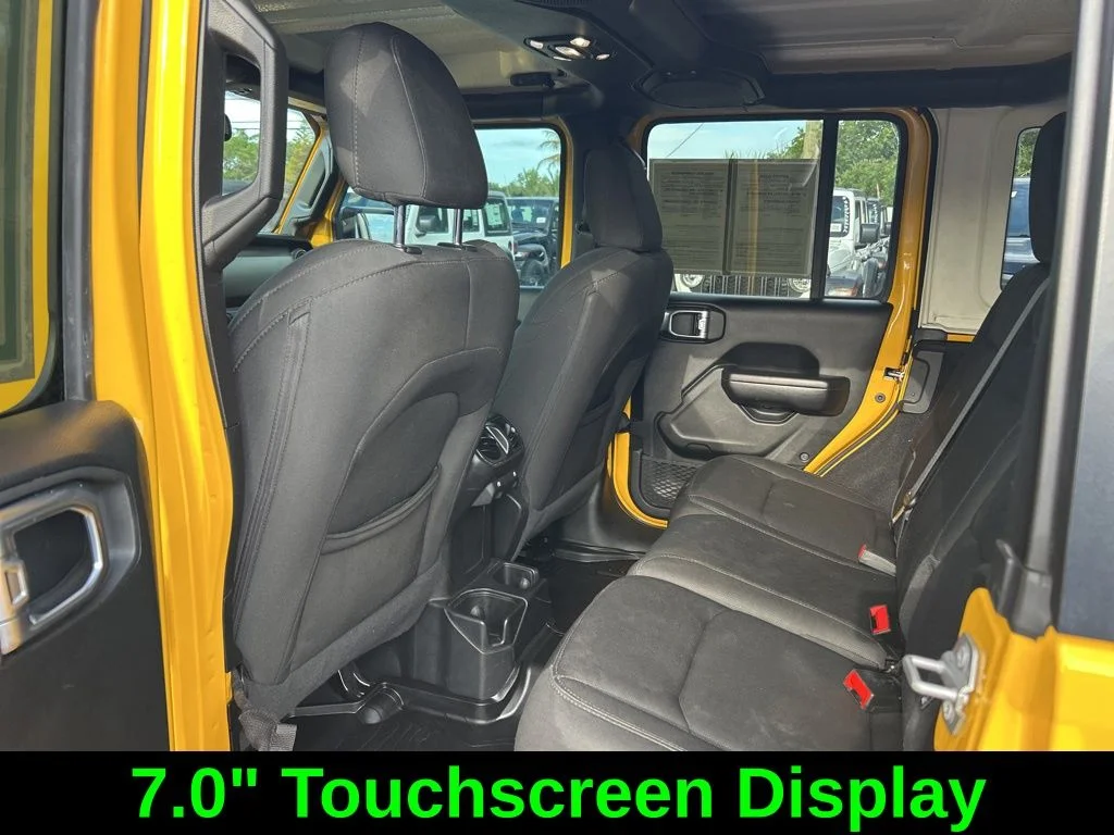 Certified Used 2020 Yellow Jeep Unlimited Sport S image 31