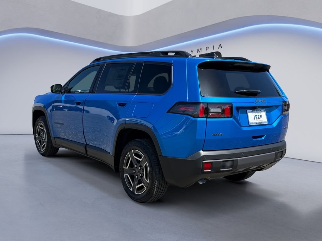 New 2026 Hydro Blue Pearl-Coat Exterior Paint Jeep Laredo image 3