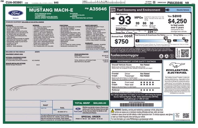 Certified Used 2023 Shadow Black Ford Premium image 9