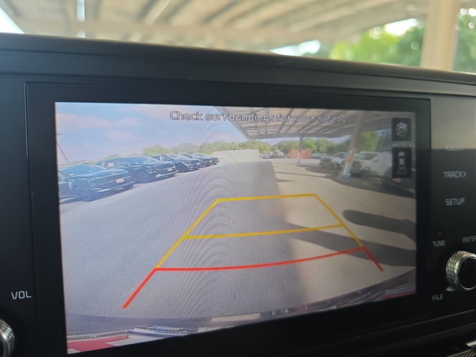Used 2022 Aurora Black Kia LXS image 11