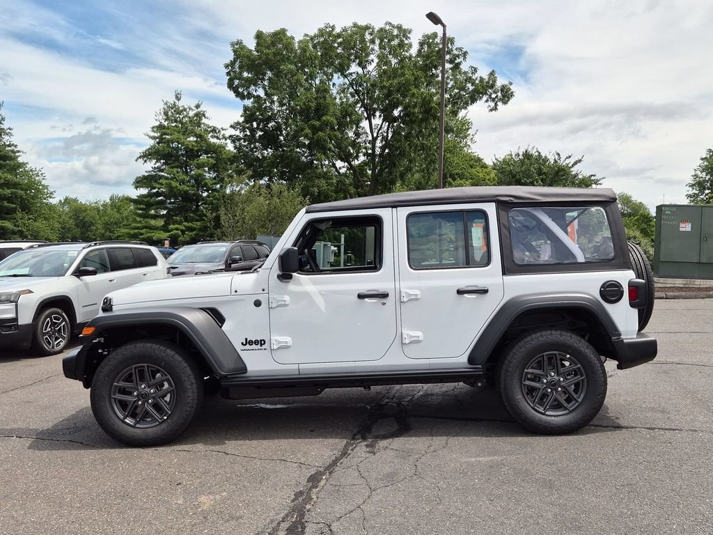 New 2026 Bright White Clear-Coat Exterior Paint Jeep Sport image 6