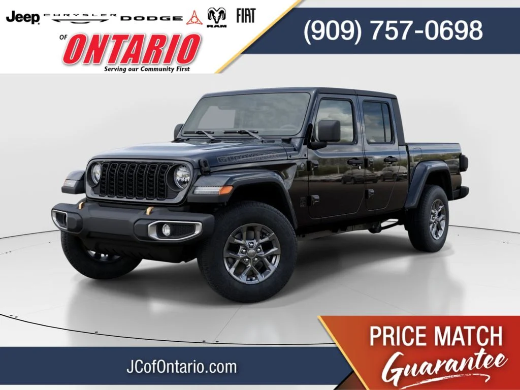 New 2026 Black Clear-Coat Exterior Paint Jeep 85th Anniversary Edition image 1