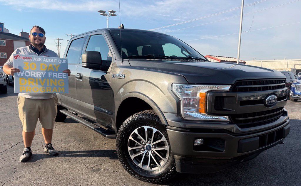Gray 2020 Ford F-150 Pickup Truck Four-Wheel Drive 