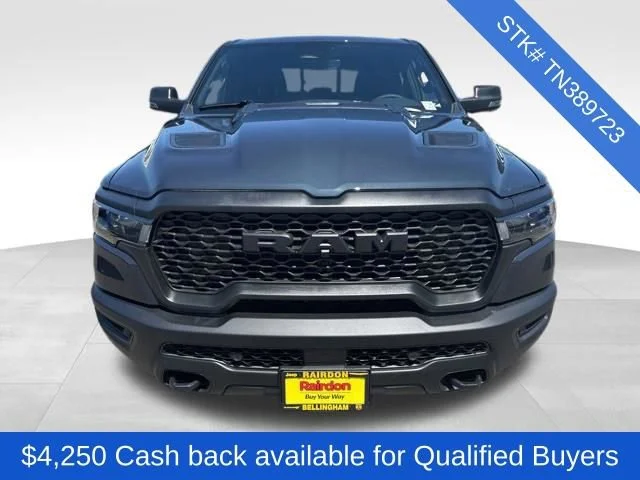New 2026 Forged Blue Metallic Exterior Paint RAM Rebel image 2