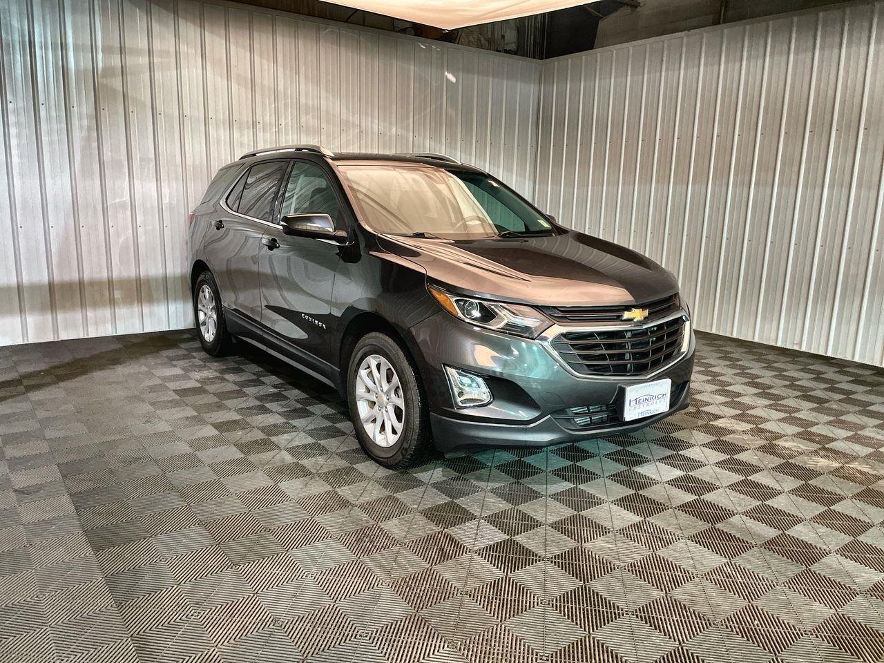 Used 2018 Chevrolet Equinox LT with VIN 3GNAXSEV1JS510987 for sale in Lockport, NY