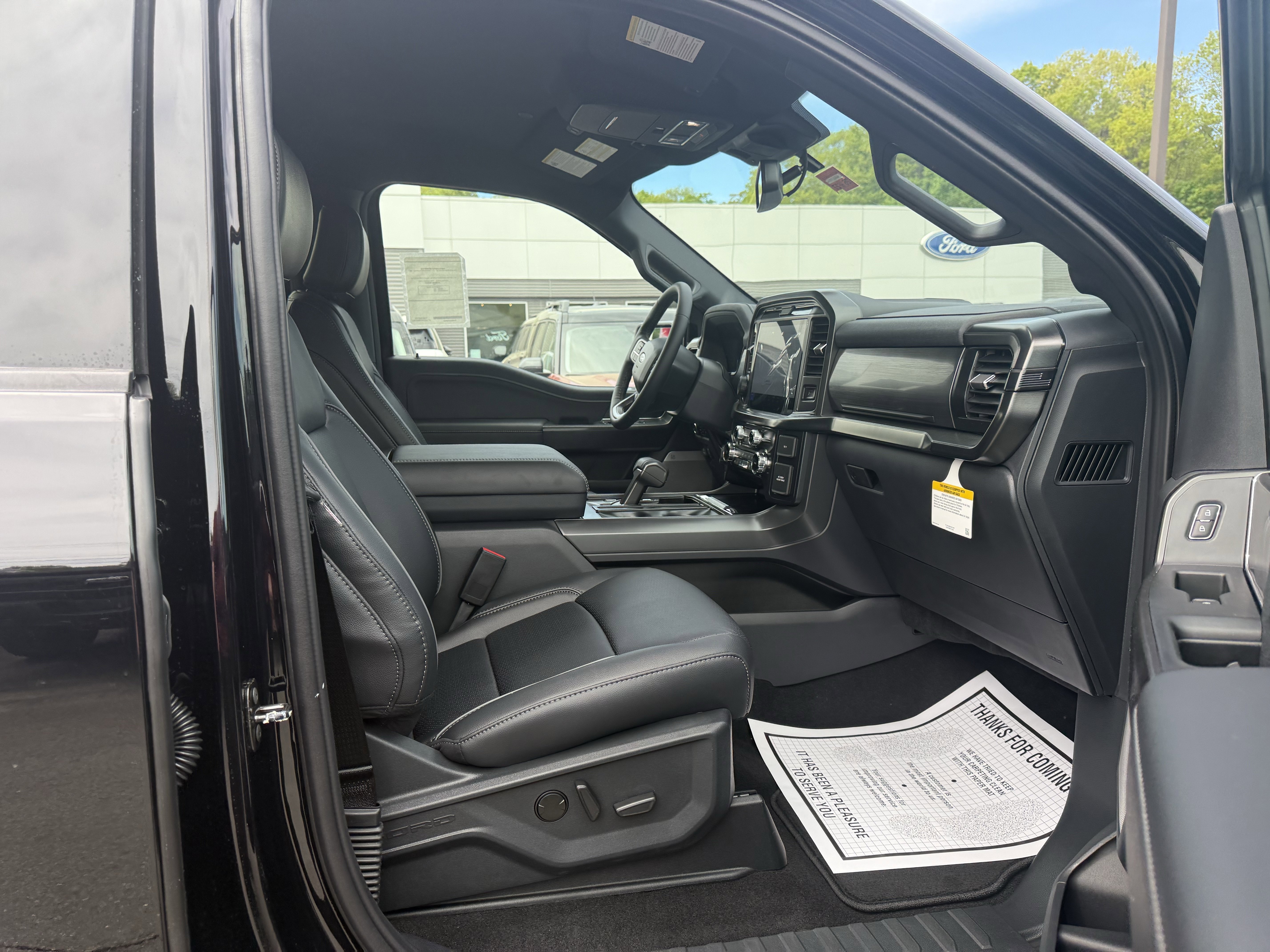 New 2026 Agate Black Metallic Ford Lariat® image 3