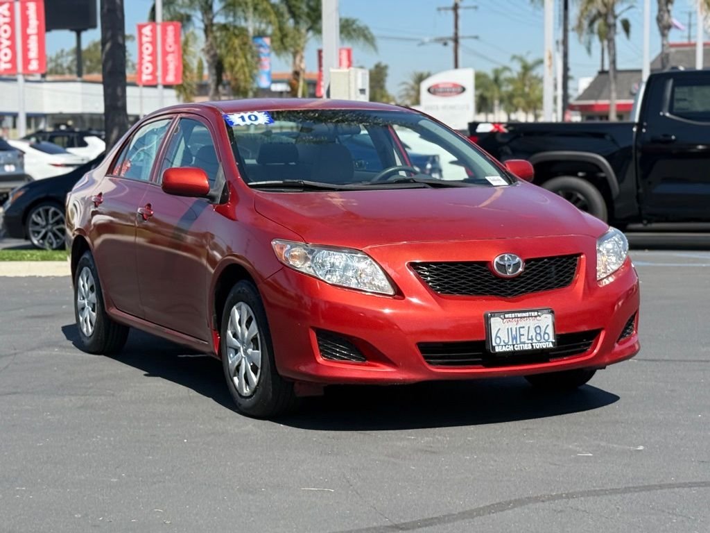 Used 2010 Toyota Corolla LE with VIN 1NXBU4EE9AZ208795 for sale in Westminster, CA