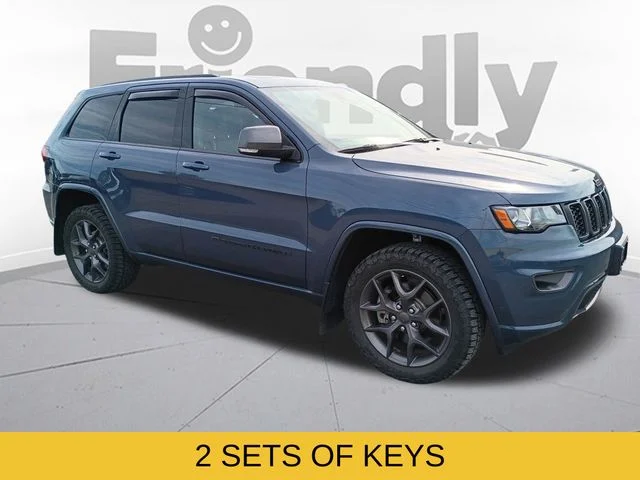 Used 2021 Blue Jeep Limited image 4