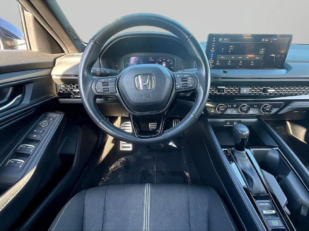 Certified Used 2024 Solar Silver Metallic Honda Sport image 9