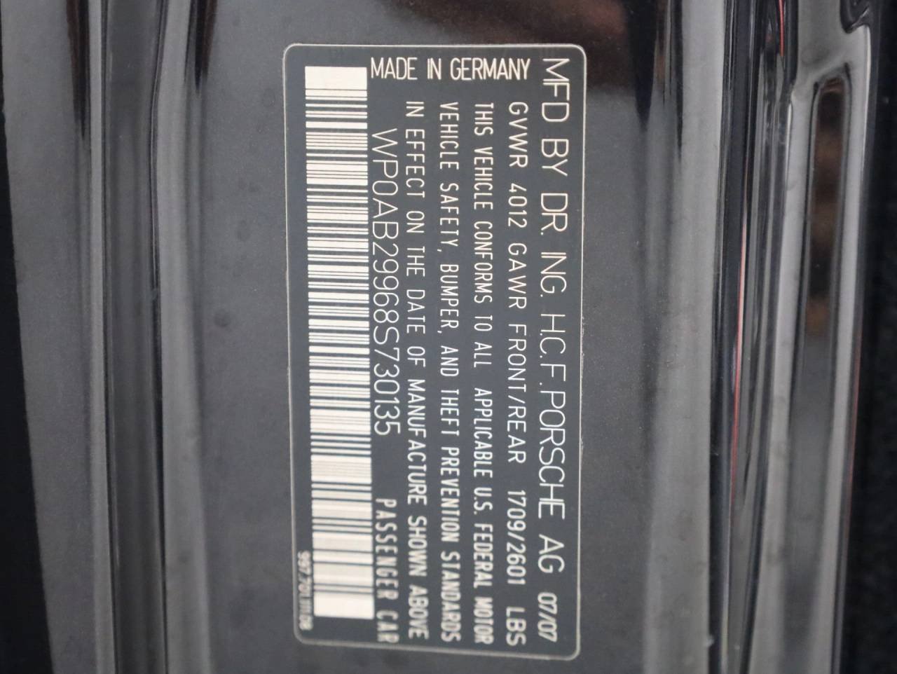 Used 2008 Basalt Black Metallic Porsche Carrera S image 43