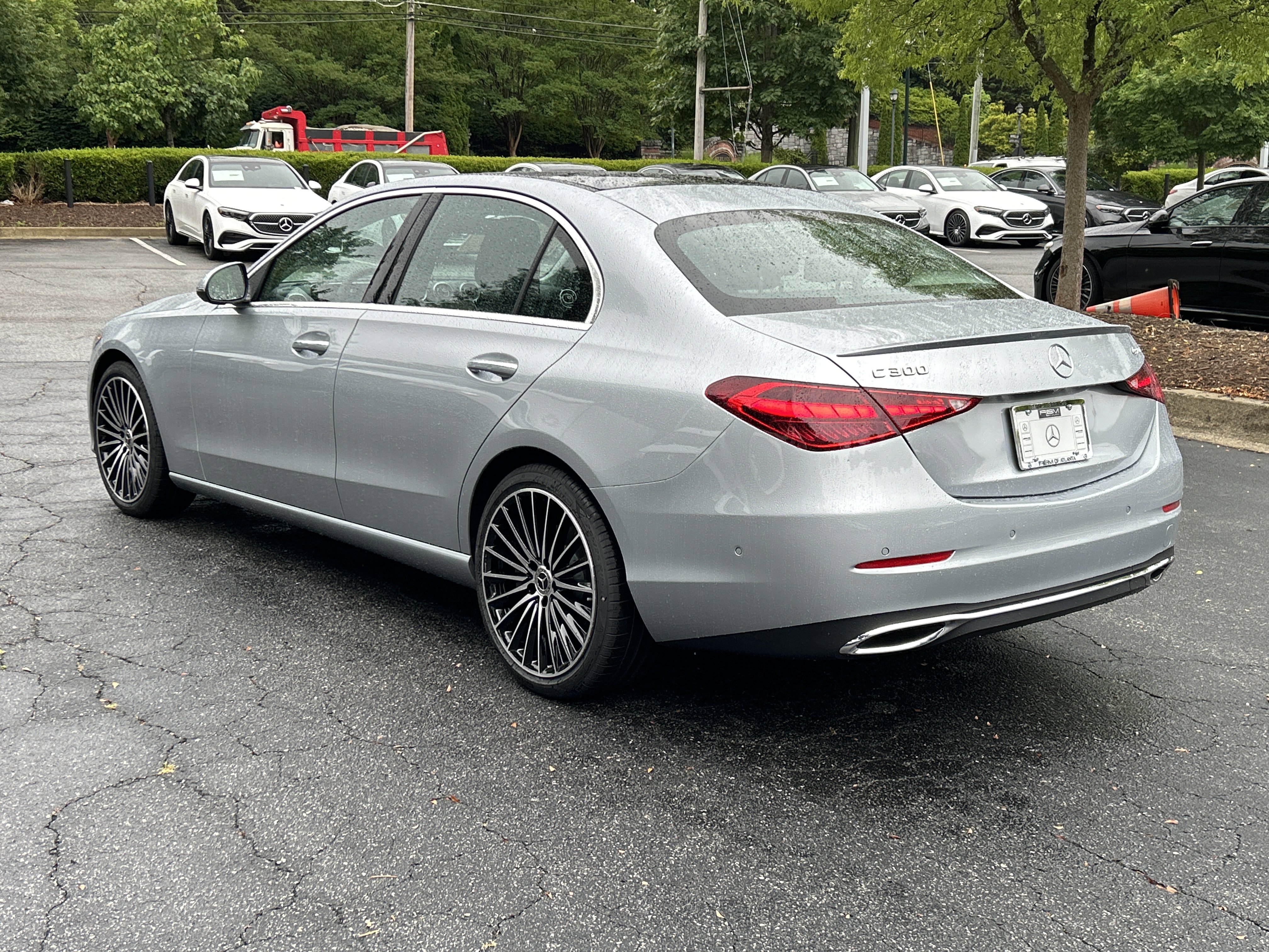 New 2026 Cirrus Silver Metallic Mercedes-Benz C 300 4MATIC® Sedan image 14