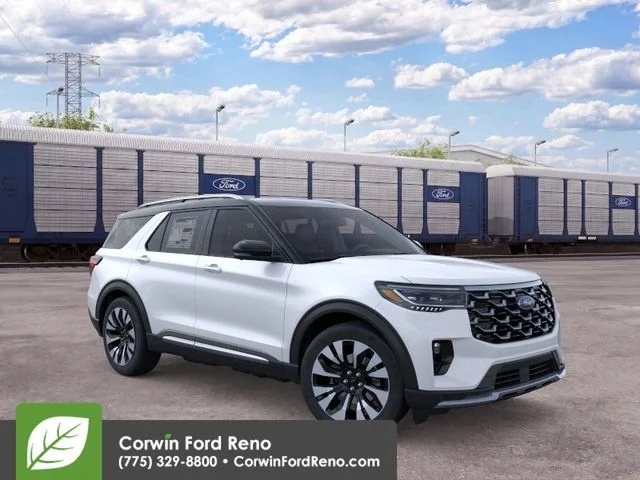 New 2026 Star White Metallic Tri-Coat Ford Platinum image 7