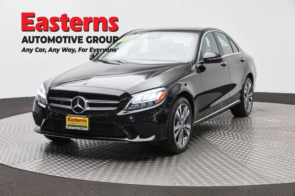 Used 2021 Black Mercedes-Benz C 300 image 1