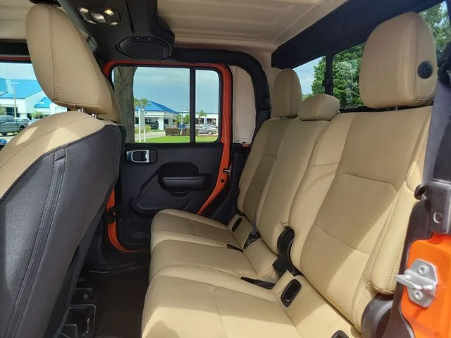 Used 2020 Orange Jeep Sport image 13