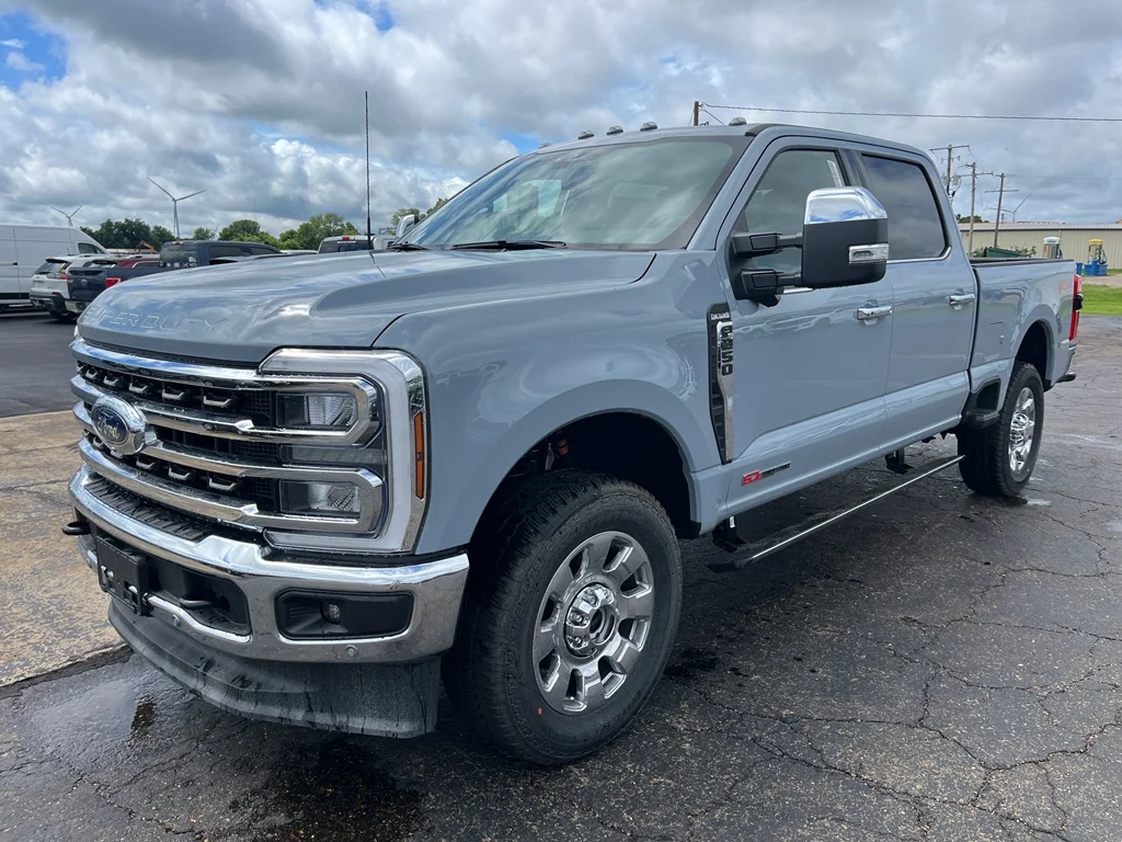 New 2026 Glacier Gray Metallic Tri-Coat Ford F-250® King Ranch® image 1