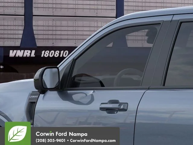 New 2026 Azure Gray Metallic Tri-Coat Ford Lariat image 21
