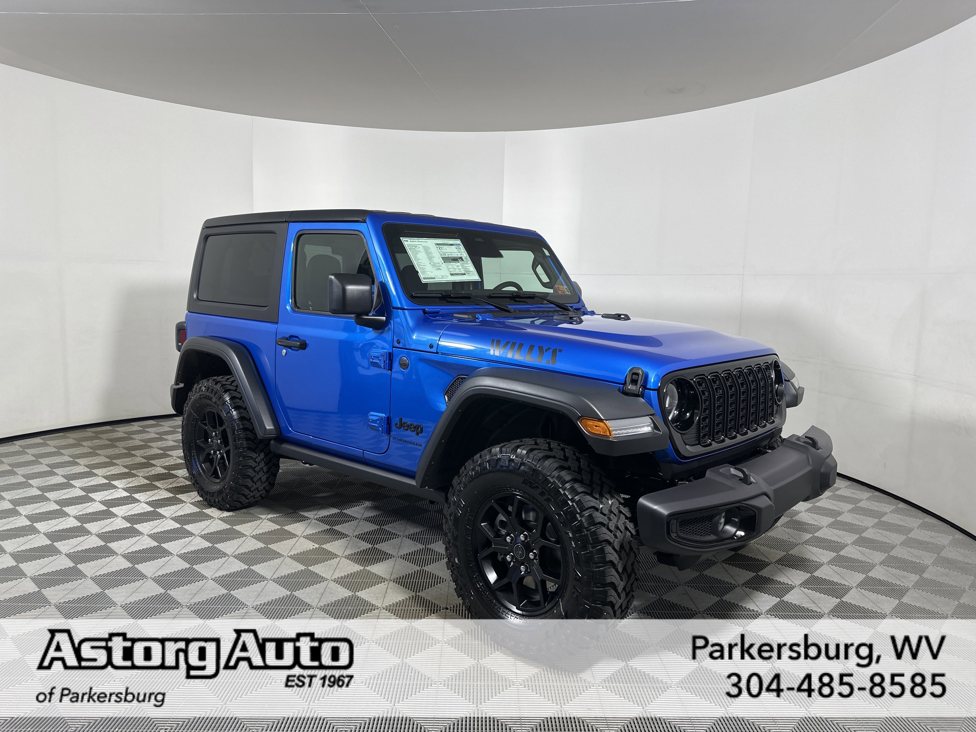 ラングラー New 2026 Jeep Wrangler Willys 2-door in Parkersburg #D12647