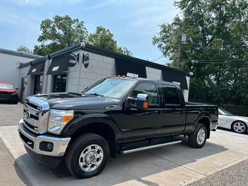 Used 2012 Black Ford Lariat Pickup 4D 6 3/4 ft image 2