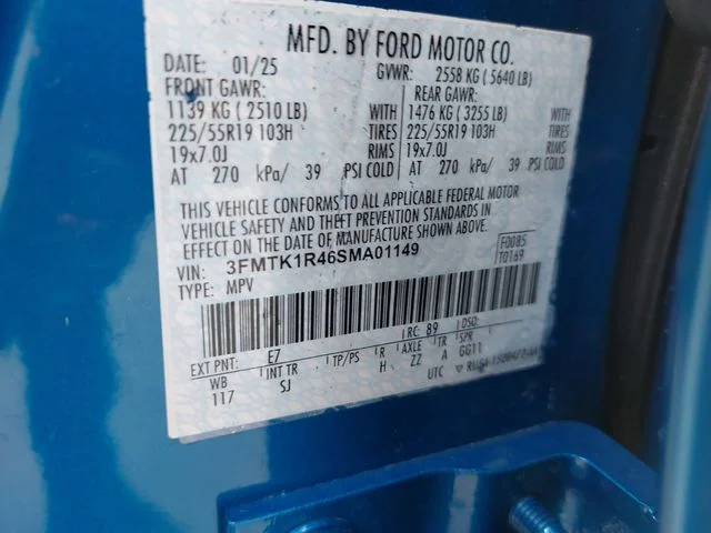 Used 2025 Blue Ford Select image 33