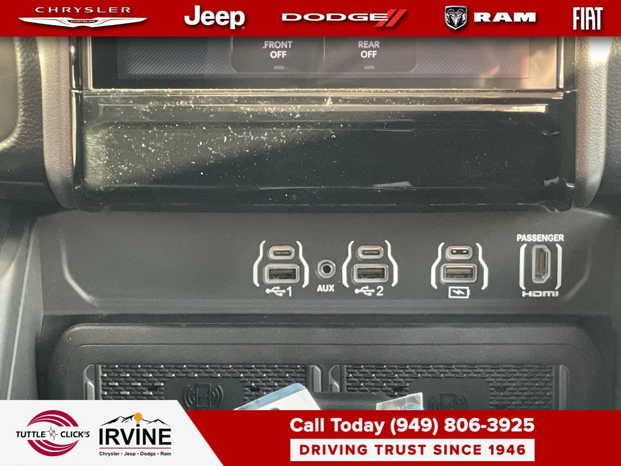 New 2026 Bright White Clear-Coat Exterior Paint RAM Laramie image 13