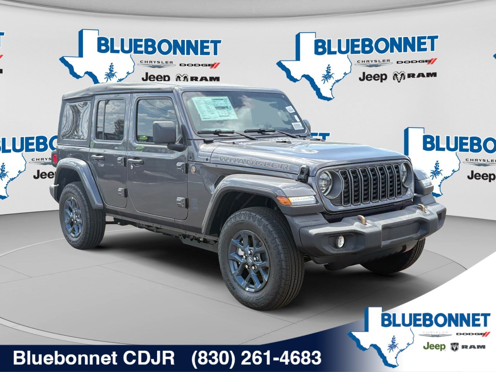New 2026 Granite Crystal Metallic Clear-Coat Exterior Paint Jeep 85th Anniversary image 3