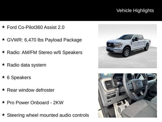 Used 2023 White Ford XLT image 7