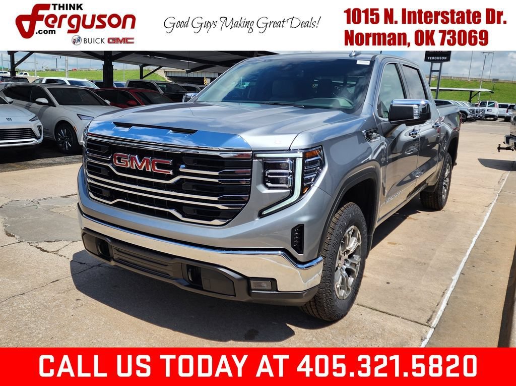 New 2026 Sterling Metallic GMC SLT image 8