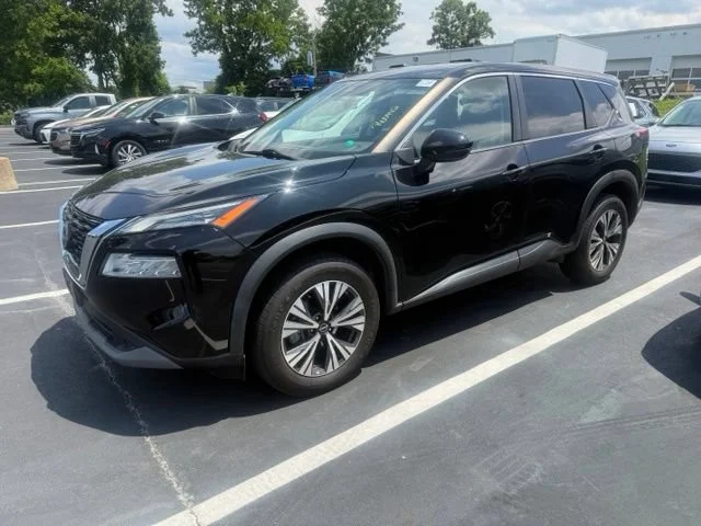 Used 2022 Black Nissan SV image 1