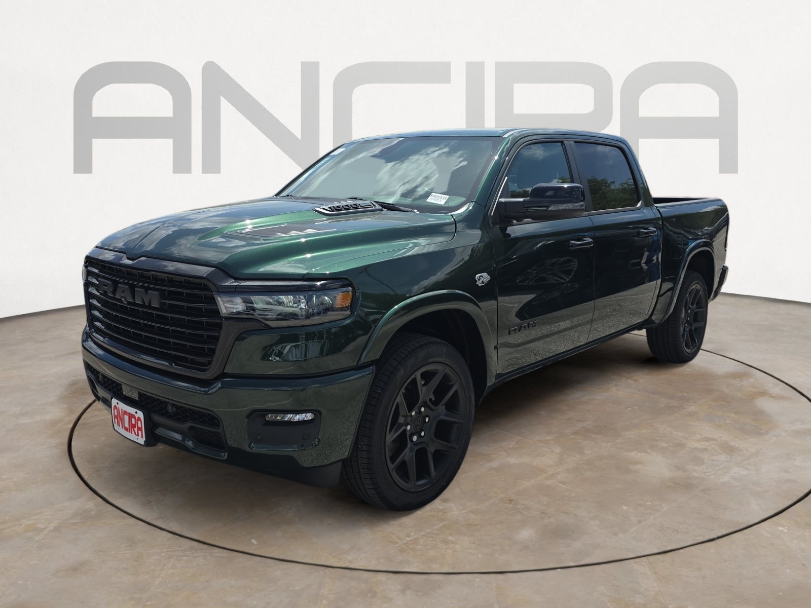 New 2026 Serrano Green Metallic RAM Laramie image 6