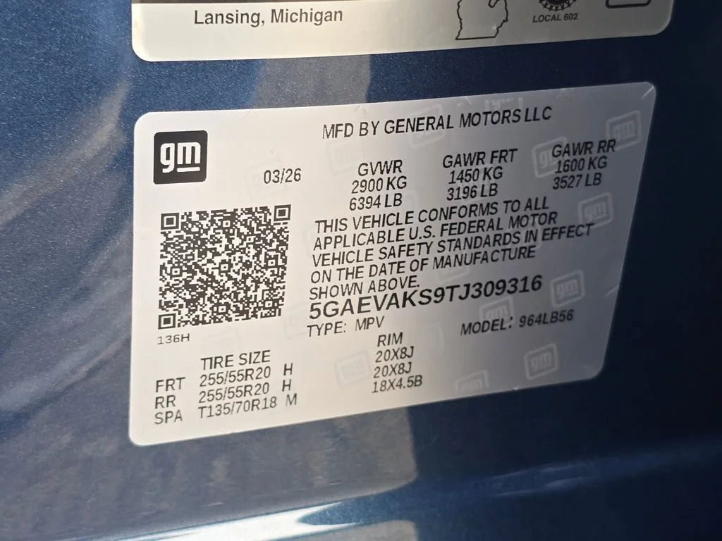 New 2026 Ocean Blue Metallic Buick Preferred image 34
