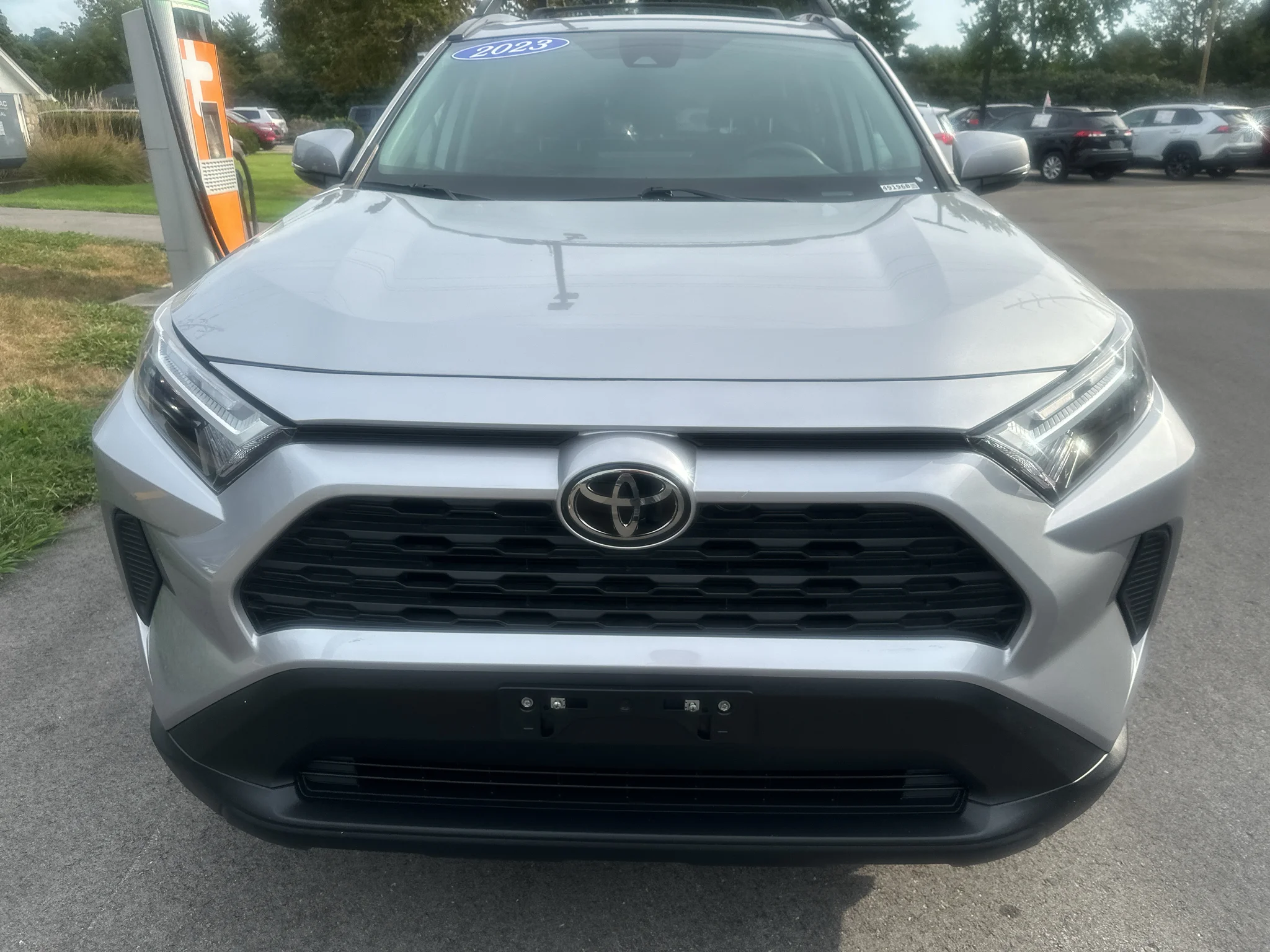 Used 2023 Silver Toyota XLE image 2