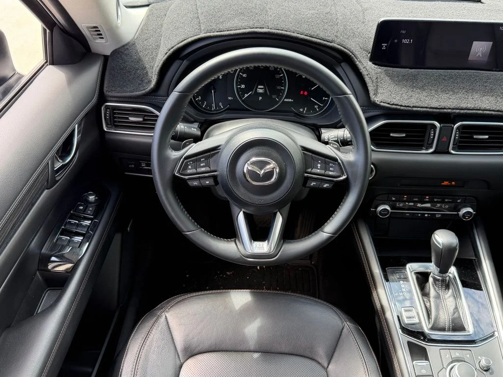 Certified Used 2021 Blue Mazda Grand Touring image 9