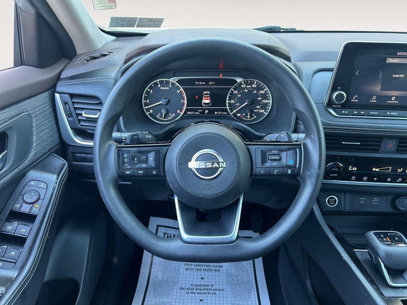 Used 2023 Brilliant Silver Metallic Nissan SV image 12