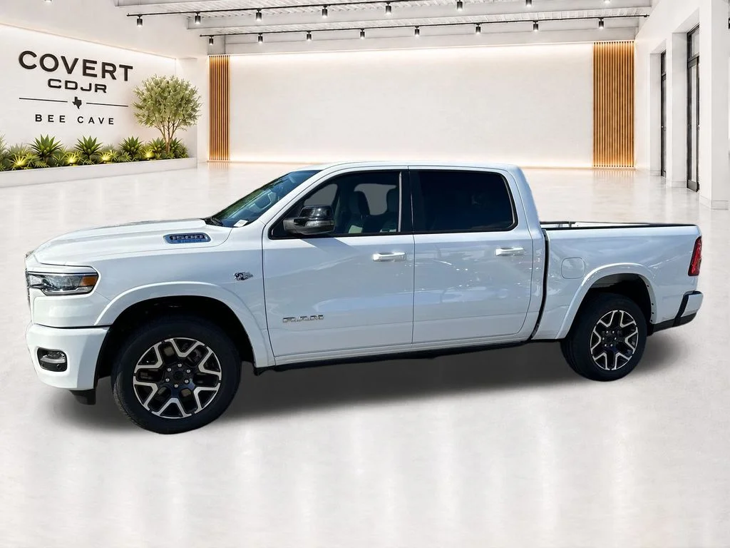 New 2026 Bright White Clear-Coat Exterior Paint RAM Laramie image 5