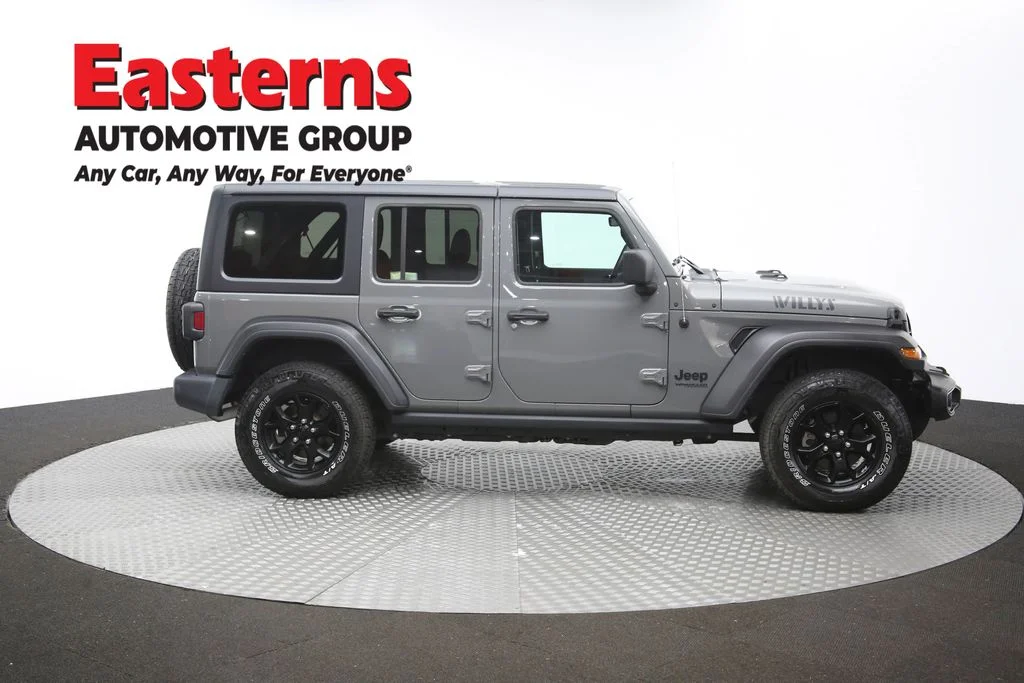 Used 2021 Gray Jeep Unlimited Willys image 43