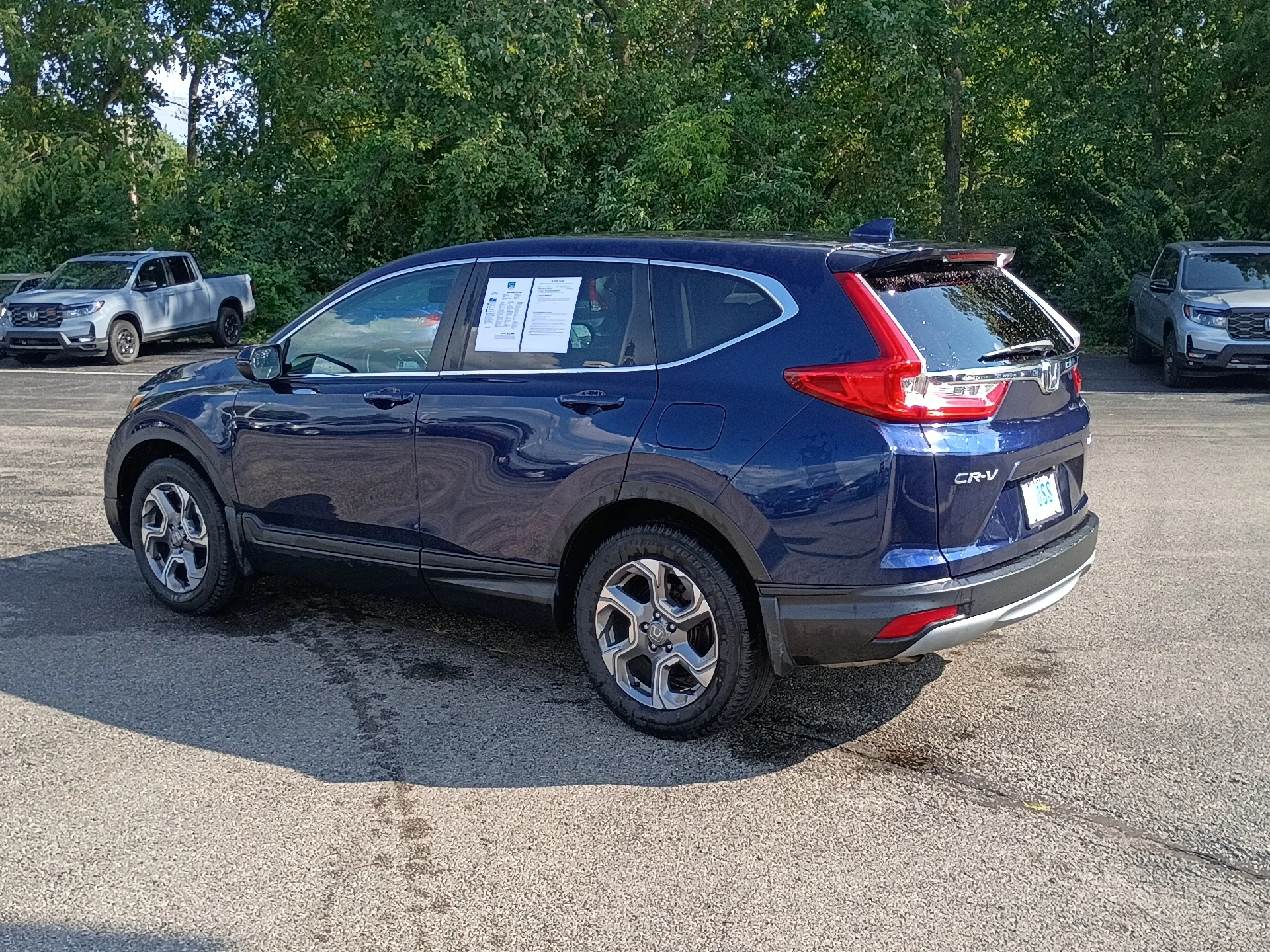 Certified Used 2018 Obsidian Blue Pearl Honda EX-L image 5