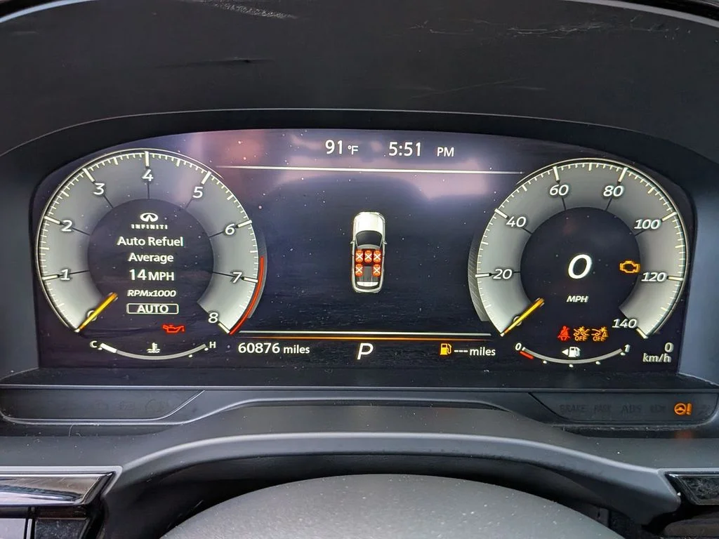 Used 2023 Blue INFINITI LUXE image 13