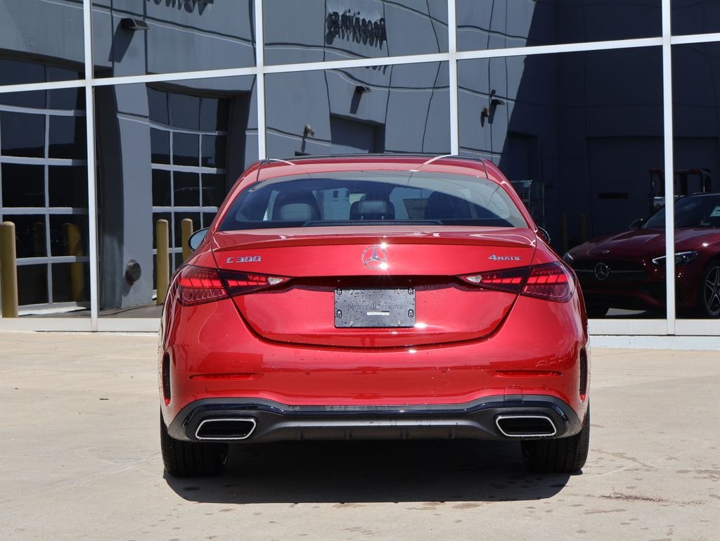 New 2026 MANUFAKTUR Patagonia Red Metallic Mercedes-Benz C 300 image 6
