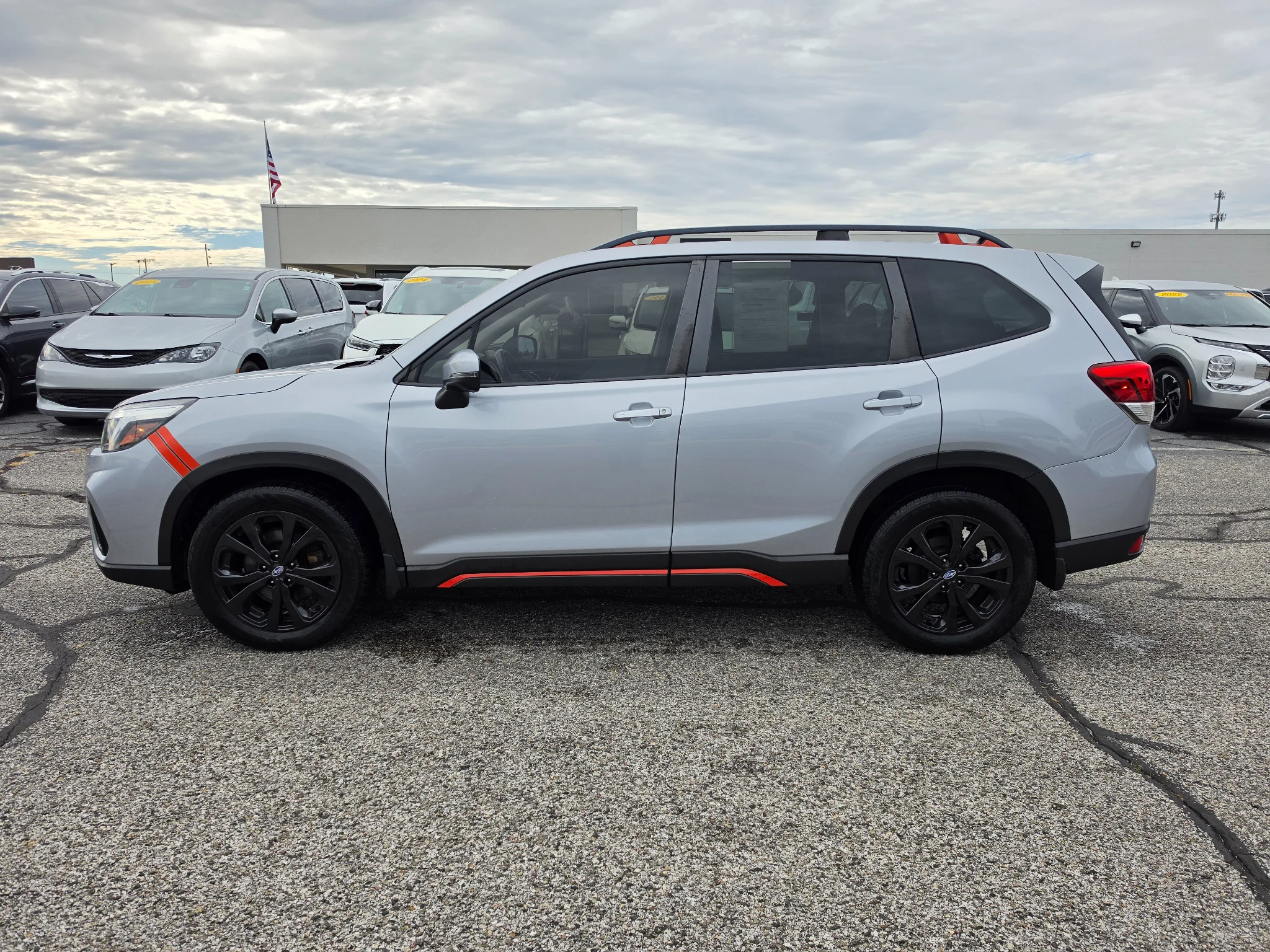 Used 2020 Ice Silver Metallic Subaru Sport image 9