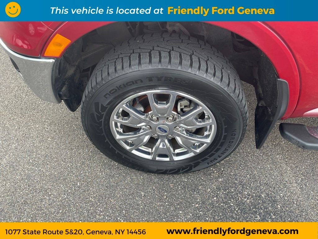 Used 2021 Red Ford Lariat image 9