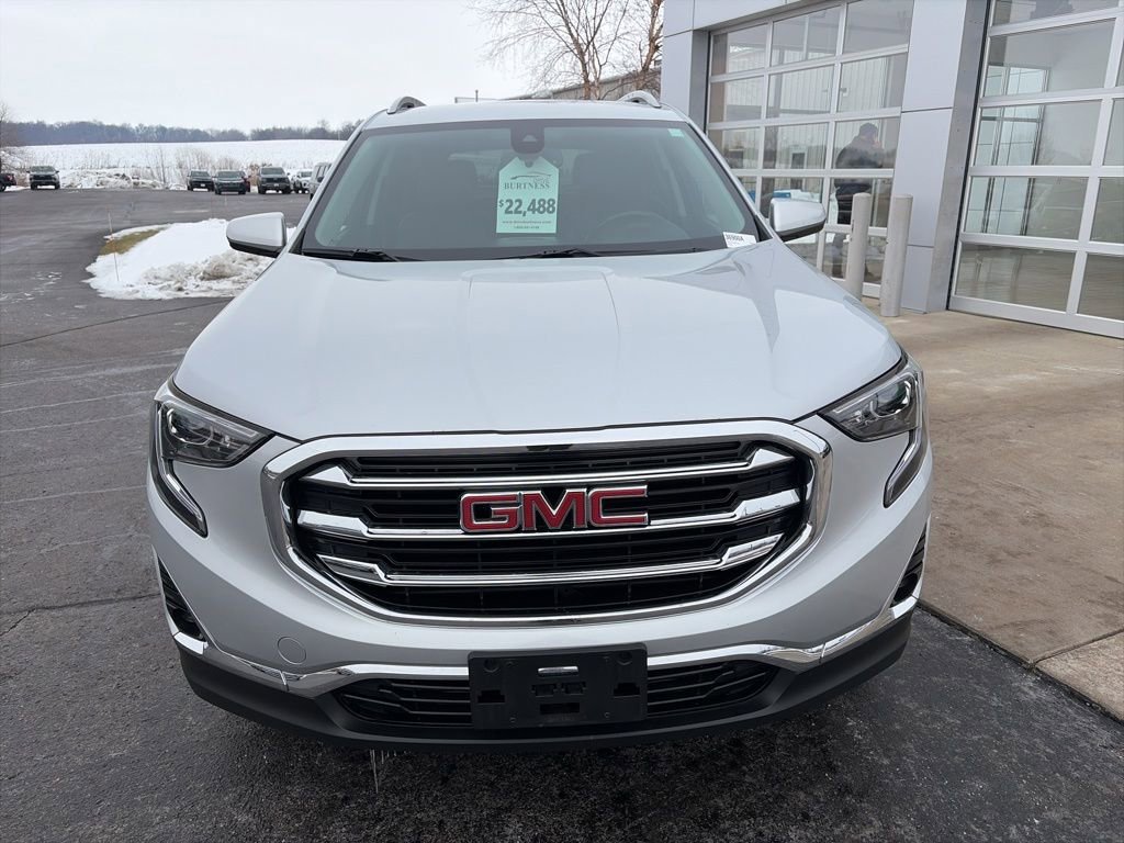 Certified 2021 GMC Terrain SLT with VIN 3GKALPEV0ML371066 for sale in Orfordville, WI