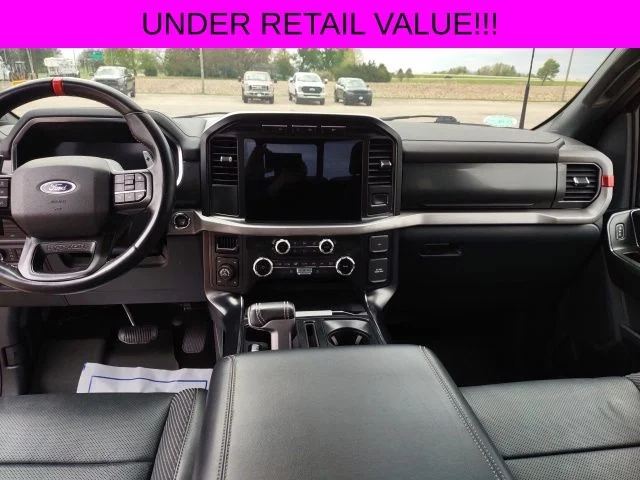 Certified Used 2022 Red Metallic Ford Raptor image 16