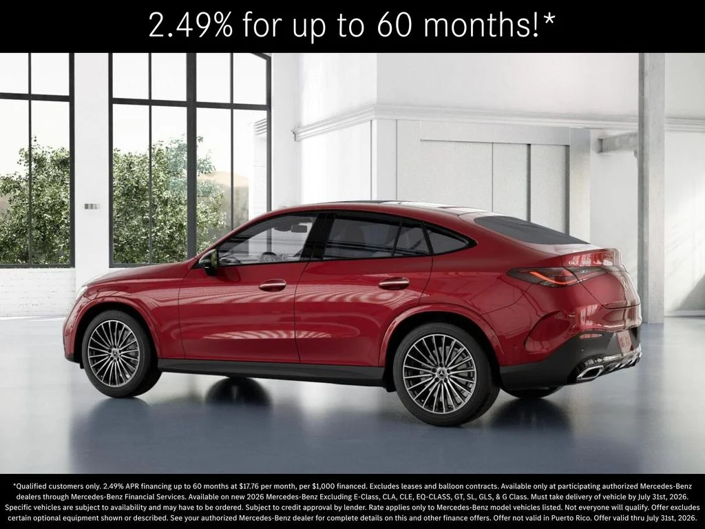 New 2026 MANUFAKTUR Patagonia Red Metallic Mercedes-Benz GLC 300 image 31