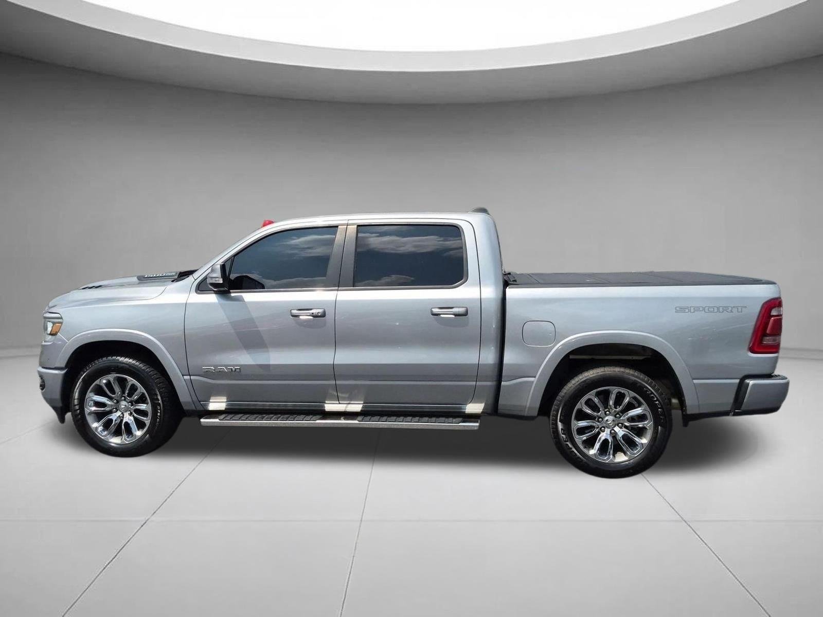 Used 2022 Billet Silver Metallic Clearcoat Ram Laramie image 2