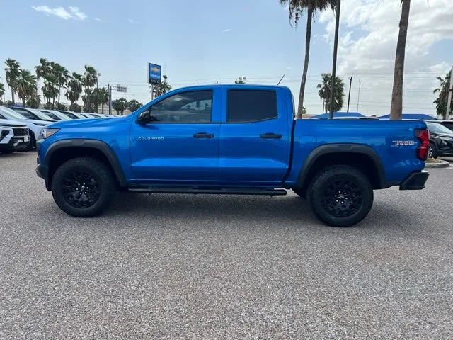 Used 2024 Glacier Blue Metallic Chevrolet Trail Boss image 4